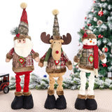 Triogift Telescopic Christmas Doll Merry Christmas Decorations For Home  Christmas Ornament Xmas Navidad Noel Gifts New Year