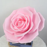 Triogift Road Leading PE Foam Curl Rose Flower Wedding Party Autumn Decorations Giant Artificial Flores Photography Props Accessories