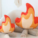 Triogift Creative Bonfire Flame Pillow for Kids Soft Plush Toys Cute Stuffed Flame Toy Girls Bedroom Home Decor Dolls Ornaments