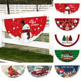 Triogift Christmas Snowman Flag Banner Merry Christmas Decorations For Home  Xmas Party Ornament Navidad Natal Gifts New Year