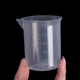 Triogift  1/2/3pcs Test Measuring Cups100ml  Plastic Lab Beaker Graduated Mug Beaker Kitchen Tools Laboratory Volumetric Measuring Cups