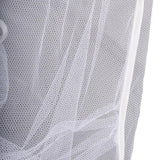 Triogift Netting Polyester Bedding Canopy Queen King Mosquito Net Decoration Post Bed White Dustproof 4 Corner Full Size Curtain Home