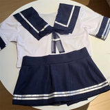 Triogift  Plus Size Women Maid Dress Schoolgirl Uniform Cosplay Costume Babydoll Lingerie Porno Role Play Exotic Miniskirt Short Top Suit