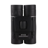 Triogift  Field Glasses 40x22 High Magnification Telescope Handheld Scope Binoculars Multi-purpose Equipment Climbing Hunting