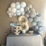 Triogift 112pcs Latex Balloon Arch Set, Used for Birthday, Wedding, Bride, Gift, Party, Baptism, Holiday, Anniversary Decoration