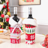 Triogift Christmas Wine Bottle Cover Merry Christmas Decorations For Home  Cristmas Ornament Xmas Navidad Gifts New Year