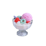 Triogift Handmade Ice Cream Shaped Aromatherapy Candle, Different Flavor for Stress Relief, Home Fragrance