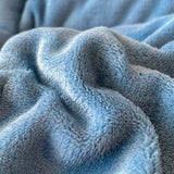 Triogift New Thick Milk Fleece Warm Blanket for Winter Artificial Lamb Cashmere Duvet Comforter Soft Warmth Weighted Blankets Quilt Core