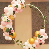 Triogift Balloon Garland Round Balloon Stand Arch Baby Shower Kids Birthday Party Decorations Ballon Wreath Frame Wedding Party Supplies