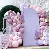 Triogift Macaron Pink Purple Butterfly Balloons Garland Arch Kit Butterfly Birthday Party Decor Kids Baby Shower Wedding Decor Globos