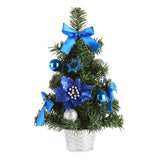 Triogift  Table Mini Christmas Tree Decorations Children Home Bedroom Party 15/20/30cm Artificial Christmas Tree New Year Navidad Gift