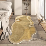 Triogift Irregular Living Room Large Area Carpets Minimalist Bedroom Bedside Carpet Plush Coffee Table Rugs Soft Comfortable Rug Alfombra