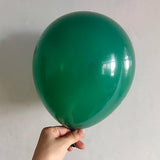 Triogift 30pcs 10inch Retro Dark Green Chrome Gold Latex Balloons Baby Shower Wedding  Anniversary Birthday Party Decoration DIY Supplies