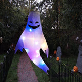 Triogift Halloween LED Light Hanging Ghost For Halloween Party Home Outdoor Indoor Decoration Large Glowing Spooky Lamp Horror Props 2024