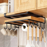 Triogift  Kitchen Under Cabinet Basket Storage Shelf Cutting Board Rack Kitchen Closet Rack Under Desk Cabinet Office Bathroom Organizers