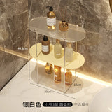 Triogift  -  Ins Acrylic Desktop Rack Bathroom Toilet Storage Rack Layered Finishing Rack Bedroom Cup Storage Cosmetic Perfume Display Rack