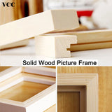 Triogift Nordic Wooden Frame For Picture Photo Frames Home Decoration Wall Picture Frames Wall Photo Frame Poster Frame Photo Decor Gift