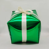 Triogift 22inch Red Green Christmas Gift Boxes Foil Balloons Lollipop Canes Ball Xmas Decoration Party Favor Christmas Decoration Air Glo