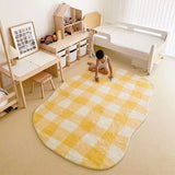 Triogift Plaid Minimalist Large Area Living Room Carpet Comfortable Soft Bedroom Rug Home Decoration Children's Room Rugs ковер Tapete IG