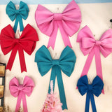 Triogift  Christmas Tree Decoration New Year Party Prop Christmas Big Bow EVA Shop Display Wedding Party Prop Festivity Occasion DIY