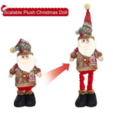 Triogift Telescopic Christmas Doll Merry Christmas Decorations For Home  Christmas Ornament Xmas Navidad Noel Gifts New Year