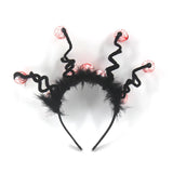 Triogift  Halloween  New Headband Decorations Children Ghost Eye Ball Headband Halloween Party