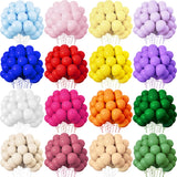 Triogift  5/10/12inch 10/20/30pcs Baby Blue Latex Balloons Red Green White Sand Wedding Decoration Globos Baby Shower Birthday Party Decor