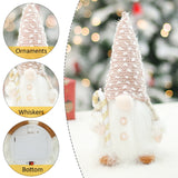 Triogift Gnome Christmas Faceless Doll Light Merry Christmas Decoration For Home  Cristmas Ornament Xmas Navidad Natal Gifts New Year