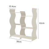 Triogift -  Wave Type Acrylic Storage Rack Living Room, Desktop Water Cup Storage Rack Household Bedroom Cosmetics Perfume Display Rack