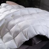 Triogift 100% White Goose Down Filler Duvet Prue Cotton Fabric Goose Down  Quilt High-end Feather Comforter High Grade Feather Blanket