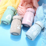 Triogift  -  1pc 320ml Rabbit Cute Insulating Bottle Portable Home Female Office Water Cup Stainless Steel Insulated Coffee Cup Vacuum Bottle