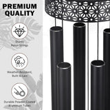 Triogift Deep Tone Wind Chimes Room Decoration Home Décor Sympathy Gift Macrame Garden Patio Yard Windchimes Outdoors Decorations Outdoor