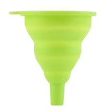 Triogift  Mini Silicone Gel Foldable Collapsible Style Funnel Hopper Kitchen Tool