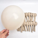 Triogift  Beige Green Balloon Garland Arch Kit Baby Shower Decoration Wedding Engagement Ballons Birthday Baptism Christening