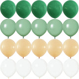 Triogift green Birthday Party golden Balloons Baby Shower Metallic confetti Wedding Anniversaire Mariage Globos Decorations