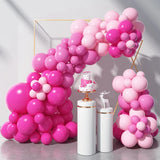 Triogift Pink Balloon Garland Arch Kit Wedding Birthday Party Decoration Kids Latex Ballon Baby Shower Girl Gender Reveal Global Baloon