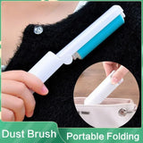 Triogift  Magic Cleaning Sticky Lint Sticking Roller Lint Dust Brush Pet Hair Remover Hair Brush Clothes Dust Brush