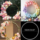 Triogift Balloon Garland Round Balloon Stand Arch Baby Shower Kids Birthday Party Decorations Ballon Wreath Frame Wedding Party Supplies