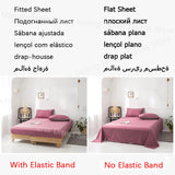 Triogift  -  High End 100s Long Staple Cotton Bedding Set Queen Embroidery 100% Cotton Duvet Cover Set with Bed Sheets Quilt Cover Pillowcase