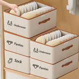 Triogift Clothes Toy Storage Box Folding Dustproof Organizer Bedroom Shelf Safe Odorless Organizers of Cabinets Drawers for Bedding Quilt