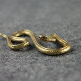 Triogift Copper Snake Mini Statue