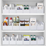 Triogift Cabinet Storage Box Kitchen Sundries Organizer Box Cupboard Basket Storage Case Cabinet Desktop Snack Makeup Spice Bottle Holder