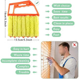 Triogift  1PC Window Venetian Blind Cleaner Duster Tool, Blinds Cleaning Brush Tool for Blinds Air Conditioner Vent Keyboard