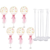 Triogift 6pcs Balloon Holder Stand Balloon Stick Stand for Table Decor Wedding Balloon Decorations Baby Shower Birthday Party Supplies