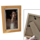 Triogift Wooden Photo Frame For Pictures Wall 10X15 15X20 20X25 A4 Picture Frame Stand For Pictures Desktop Decor Commemorative Gift