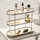 Triogift  -  Ins style tabletop cup cream style display rack coffee cup tea cup mug storage shelf countertop luxury storage rack