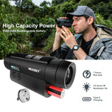 Triogift MiLESEEY HD Infrared Night Vision Device Dual Use Monocular Camera 8X Digital Zoom Telescope For Outdoor Travel Hunting