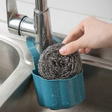 Triogift  Kitchen Sink Drain Basket Bathroom Soap Sponge Holder Hanging Storage Basket Kitchen Accessories kitchen sink holder