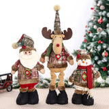 Triogift Telescopic Christmas Doll Merry Christmas Decorations For Home  Christmas Ornament Xmas Navidad Noel Gifts New Year