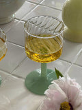 Triogift  -  1PC Wine Party Champagne Cocktail Glass Flutes Goblet Beer Glass Whiskey Cups Cocktail Glass Shot Glasses Wine Glasses